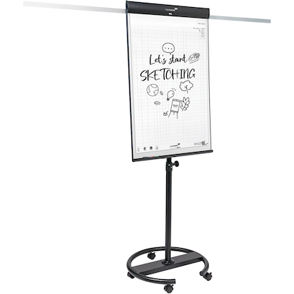 Artikelbild 2 für AKTION: Legamaster Flipchart SKETCH PRO 7-153610 + GRATIS 1x SKETCH ECO Papierblock (kariert), 2x edding 31 EcoLine Flipchartmarker, Artikelnummer 475789