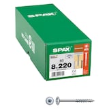 Artikelbild 1 für SPAX® Holzbauschrauben T40 Tellerkopf WIROX 0251010802205 8 mm x 220 mm, 50 St., Artikelnummer 397297