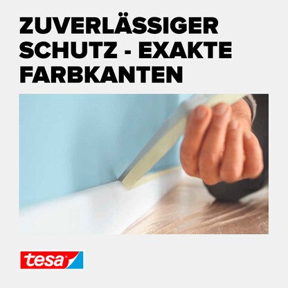 Artikelbild 3 für tesa CLASSIC Kreppband beige 50,0 mm x 50,0 m 1 Rolle, Artikelnummer 724037