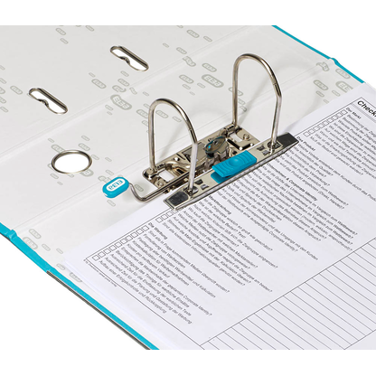 Artikelbild 7 für ELBA smart Pro Ordner türkis Kunststoff 8,0 cm DIN A4, 1 St., Artikelnummer 132027