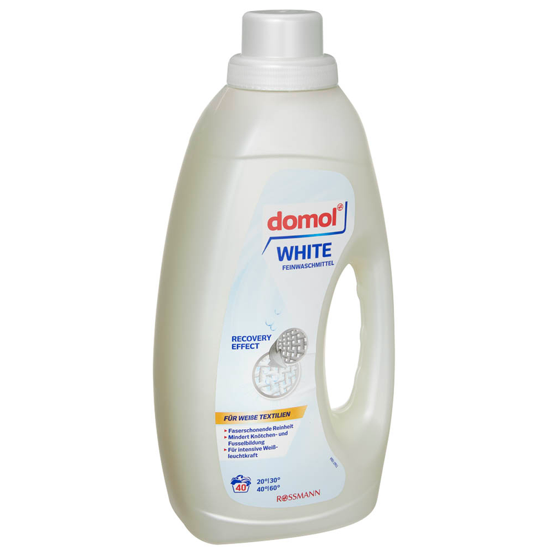 domol WHITE Waschmittel flüssig, 1,5 l ++ büroplus
