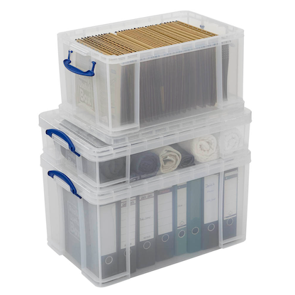 Artikelbild 9 für Really Useful Box Aufbewahrungsbox 33,0 l transparent 71,0 x 44,0 x 16,5 cm, 1 St., Artikelnummer 404202