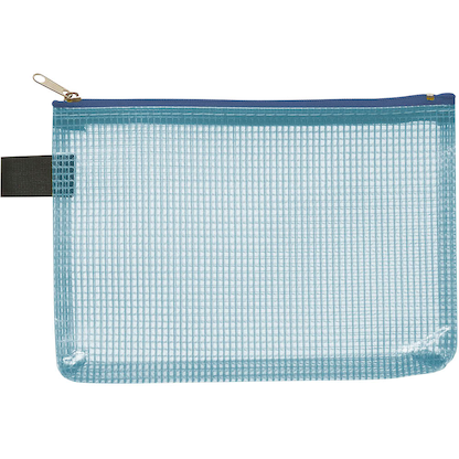 Artikelbild für FolderSys Reißverschlussbeutel DIN A6 blau 0,15 mm, 10 St., Artikelnummer 395739