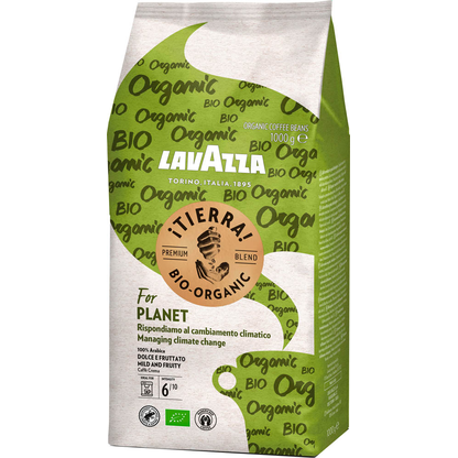 Artikelbild 2 für LAVAZZA Tierra for Planet Bio-Kaffeebohnen, Arabicabohnen mild, 1000 g, Artikelnummer 125269