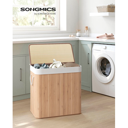 Artikelbild 8 für SONGMICS Wäschesortierer bambus, 1 St., Artikelnummer 438519