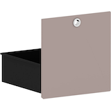 Artikelbild 1 für viasit System4 Schublade taupe 37,5 x 37,5 x 37,5 cm, Artikelnummer 501852