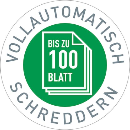 Artikelbild 9 für LEITZ IQ Autofeed Small Office 100 Aktenvernichter mit Partikelschnitt P-5, 2 x 15 mm, bis 100 Blatt, weiß, Artikelnummer 267151