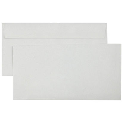 Artikelbild für kaenguruh the world of paper Briefumschläge DIN lang ohne Fenster grau haftklebend 1.000 St., Artikelnummer 583348