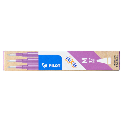 Artikelbild 2 für PILOT FRIXION Tintenrollerminen purple 0,4 mm 3 St., Artikelnummer 170874