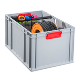 Artikelbild 1 für Allit ProfiPlus Eurobox grau, rot 40,0 x 60,0 x 32,0 cm, 1 St., Artikelnummer 837265