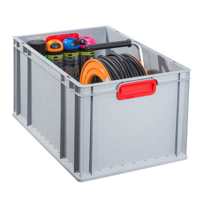 Artikelbild für Allit ProfiPlus Eurobox grau, rot 40,0 x 60,0 x 32,0 cm, 1 St., Artikelnummer 837265