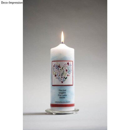 Artikelbild 2 für Rayher Stumpenkerze 30,0 cm weiß, 1 St., Artikelnummer 151874