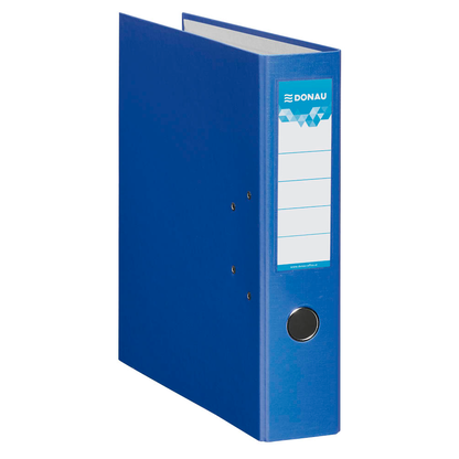 Artikelbild 2 für DONAU Klassik Ordner blau Karton 7,5 cm DIN A4, 1 St., Artikelnummer 183996
