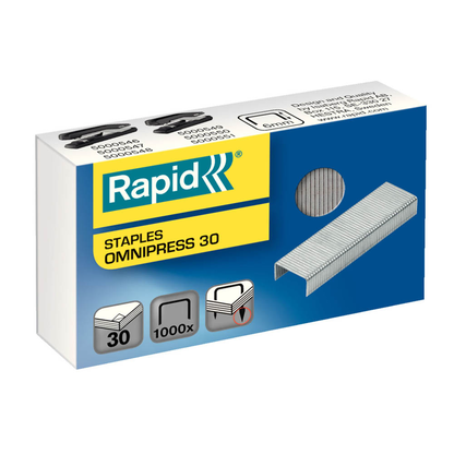 Artikelbild für Rapid Heftklammern Omnipress 30, 1.000 St., Artikelnummer 248587