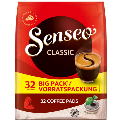 Artikelbild 2 für Senseo CLASSIC BIG PACK Kaffeepads, Arabica- und Robustabohnen 32 Stück, Artikelnummer 143667
