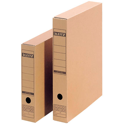 Artikelbild für LEITZ Archivboxen braun 7,0 x 43,5 x 32,5 cm, 25 St., Artikelnummer 514929