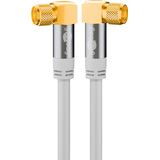 Artikelbild 1 für goobay F-Stecker SAT-Kabel 10,0 m weiß, 1 St., Artikelnummer 656159