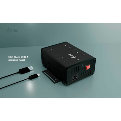 Artikelbild 9 für i-tec® USB-Hub USB-C/USB-A Metal Charging + data 10-fach schwarz, Artikelnummer 662688