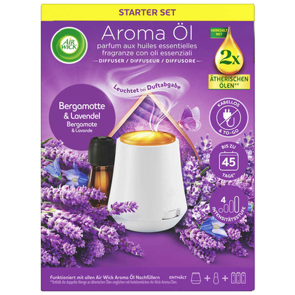 AIRWICK Duftöl-Set STARTER SET blumig 20,0 ml, 1 St. ++ büroplus