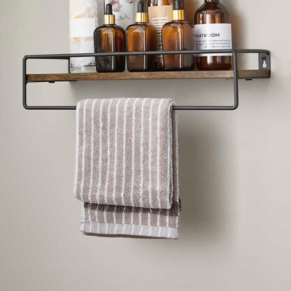 Artikelbild 8 für VASAGLE Wandregale-Set vintagebraun, schwarz 40,0 x 15,5 x 9,5/5,0 cm, 1 St., Artikelnummer 759587