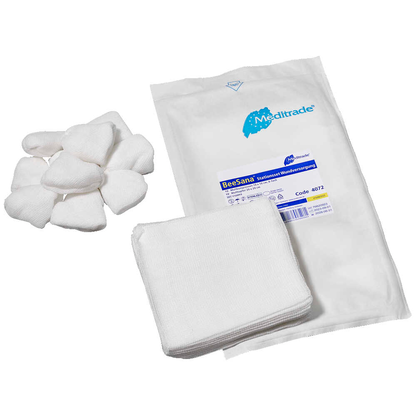 Artikelbild 6 für Meditrade® Mull-Kompressen BeeSana® 4072 weiß, 20 St., Artikelnummer 566717