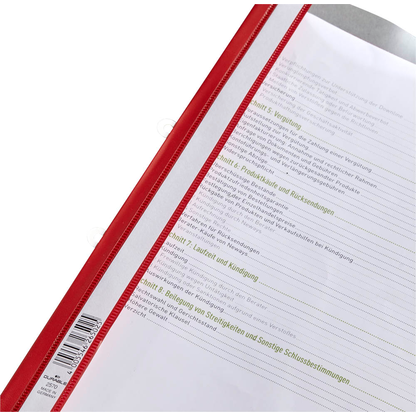 Artikelbild 5 für VELOFLEX Heftstreifen weiß Kunststoff, 10 St., Artikelnummer 813022