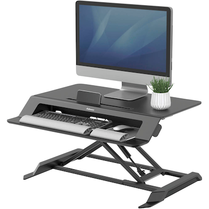 Artikelbild 10 für Fellowes Monitorständer Lotus LT Sitz-Steh Workstation schwarz, Artikelnummer 173181
