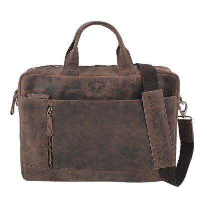 Artikelbild für PRIDE & SOUL Laptoptasche RAILY Leder braun 47158 bis 38,1 cm (15 Zoll), Artikelnummer 147086