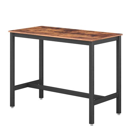 Artikelbild 2 für VASAGLE Stehtisch rechteckig Spanplatte braun 120,0 x 60,0 x 90,0 cm, 1 St., Artikelnummer 262457