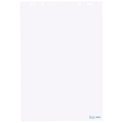 Artikelbild 2 für herlitz Flipchart-Papier blanko 65,0 x 98,0 cm, 20 Blatt, 5 Blöcke, Artikelnummer 574077