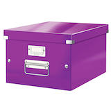 Artikelbild 1 für LEITZ Click & Store Aufbewahrungsbox 16,7 l violett 28,1 x 36,9 x 20,0 cm, 1 St., Artikelnummer 211065