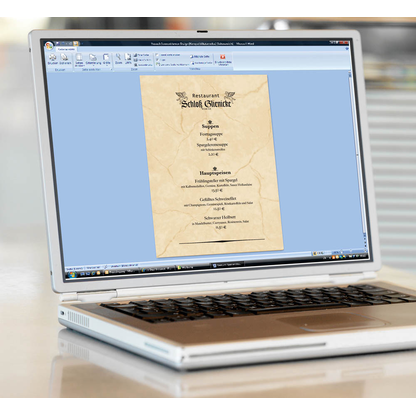 Artikelbild 2 für SIGEL Briefpapier Granit beige DIN A4 200 g/qm 50 Blatt, Artikelnummer 247866