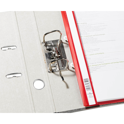 Artikelbild 6 für VELOFLEX Heftstreifen weiß Kunststoff, 10 St., Artikelnummer 813022