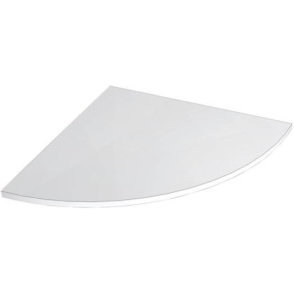 Artikelbild 6 für HAMMERBACHER Verbindungsplatte Akandia lichtgrau, dreieckig abgerundet 80,0 x 80,0 x 2,5 cm, Artikelnummer 671636