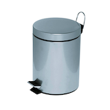 Artikelbild 1 für ALCO Mülleimer 20,0 l silber, 1 St., Artikelnummer 751691