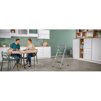 Artikelbild 8 für Hailo Klapptritt K70 StandardLine silber 3 Stufen, H: 106,0 cm, Artikelnummer 379851