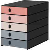 Artikelbild 1 für styro Schubladenbox styroval pro Emotions Advent rosa, grau 14-8000.AD, DIN A4 mit 5 Schubladen, 1 St., Artikelnummer 660607