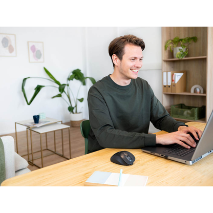 Artikelbild 6 für Trust Fyda Comfort Eco Maus ergonomisch kabellos schwarz, Artikelnummer 975401