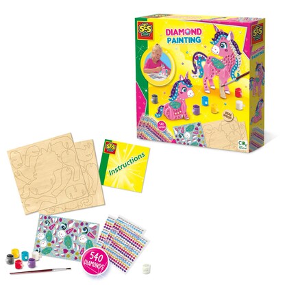 Artikelbild für SES Creative® Diamond Painting 3D Einhörner mehrfarbig, Artikelnummer 110589