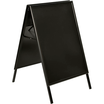 Artikelbild 3 für update displays Kundenstopper schwarz DIN A1 2 Fächer 62,4 x 80,0 x 100,5 cm, 1 St., Artikelnummer 217477