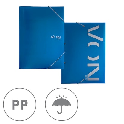 Artikelbild 5 für VON LEITZ Sammelmappe DIN A4 blau, 1 St., Artikelnummer 634976