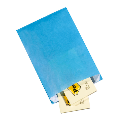 Artikelbild für VP Faltenbeutel aquamarin 15,0 x 21,0 cm, 100 St., Artikelnummer 677740