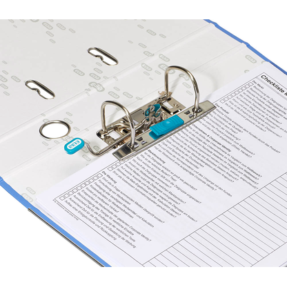 Artikelbild 7 für ELBA smart Pro Ordner hellblau Kunststoff 5,0 cm DIN A4, 1 St., Artikelnummer 191932