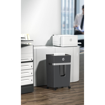 Artikelbild 5 für HP Pro Shredder 15CC Aktenvernichter mit Partikelschnitt P-4, 4 x 35 mm, bis 15 Blatt, schwarz, Artikelnummer 311243