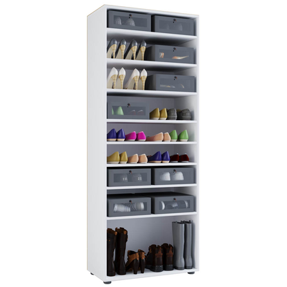 Artikelbild für VCM my home Schuhregal Vandol I weiß 71,0 x 37,0 x 180,0 cm, 1 St., Artikelnummer 387751