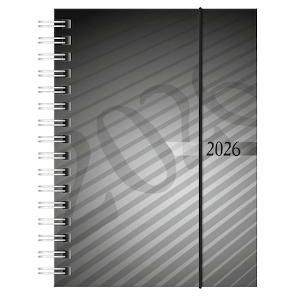 Artikelbild 2 für rido idé Taschenkalender mit Spirale 2026 anthrazit, 1 St., Artikelnummer 594766