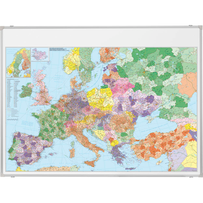 Artikelbild für FRANKEN Europakarte Metall, beschichtet, Artikelnummer 343323