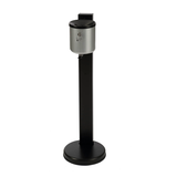 Artikelbild 1 für TKG Rondo senior Standaschenbecher silber abschließbar, 1 St., Artikelnummer 407344