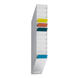 Artikelbild 1 für DURABLE Wandprospekthalter FLEXIBOXX weiß DIN A4 24,2 x 13,5 x 111,5 cm, 1 St., Artikelnummer 350314