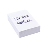 Artikelbild 1 für Notizpapier weiß DIN A7, ca. 250 Blatt, 1 Pack, Artikelnummer 850545